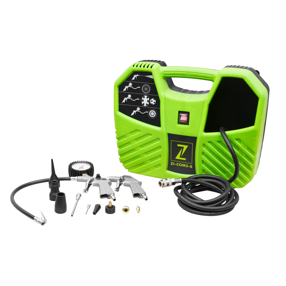 Buy Zipper compact air Machine compressor | cheaper Store - at Holzmann ZI-COM2-8 Maschinenhandel Store Holzmann Gronau